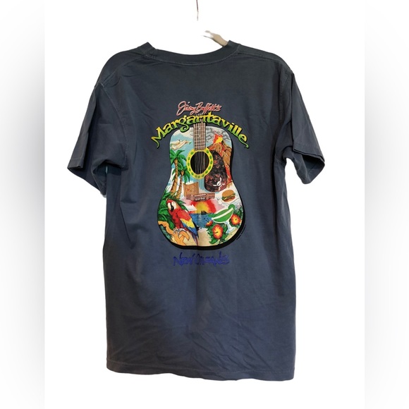 Margaritaville Tops 525 Vintage 9s Jimmy Buffet Margaritaville New Orleans Tshirt Medium